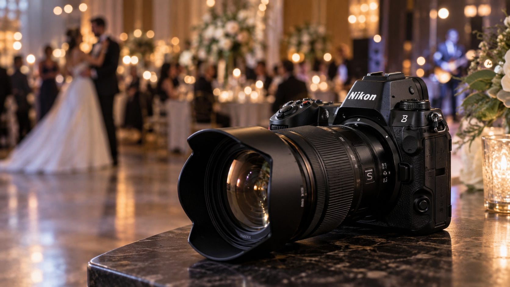 Nikon Z8 לצילום אירועים באולם חתונות בתאורה חמה